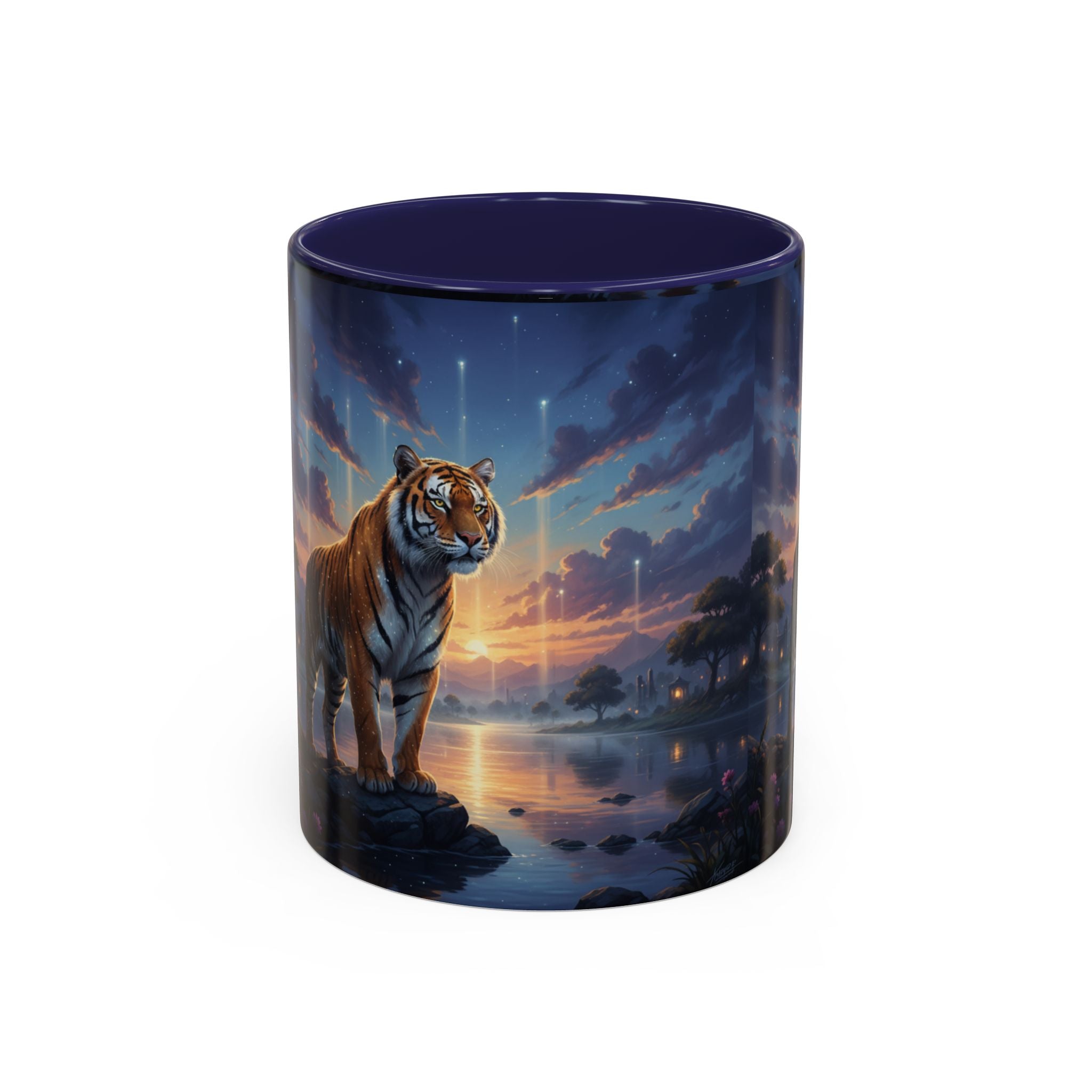 Tiger Sunset Coffee Mug